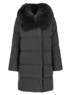 Yves Salomon Army Coat Black, view 2