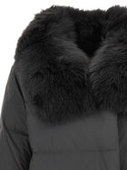 Yves Salomon Army Coat Black, view 4
