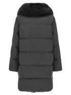 Yves Salomon Army Coat Black, view 3