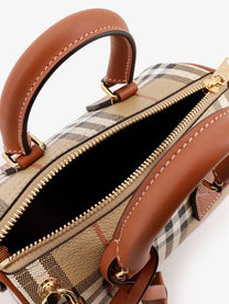 Burberry Women's Coated Canvas Crossbody Bag Brown