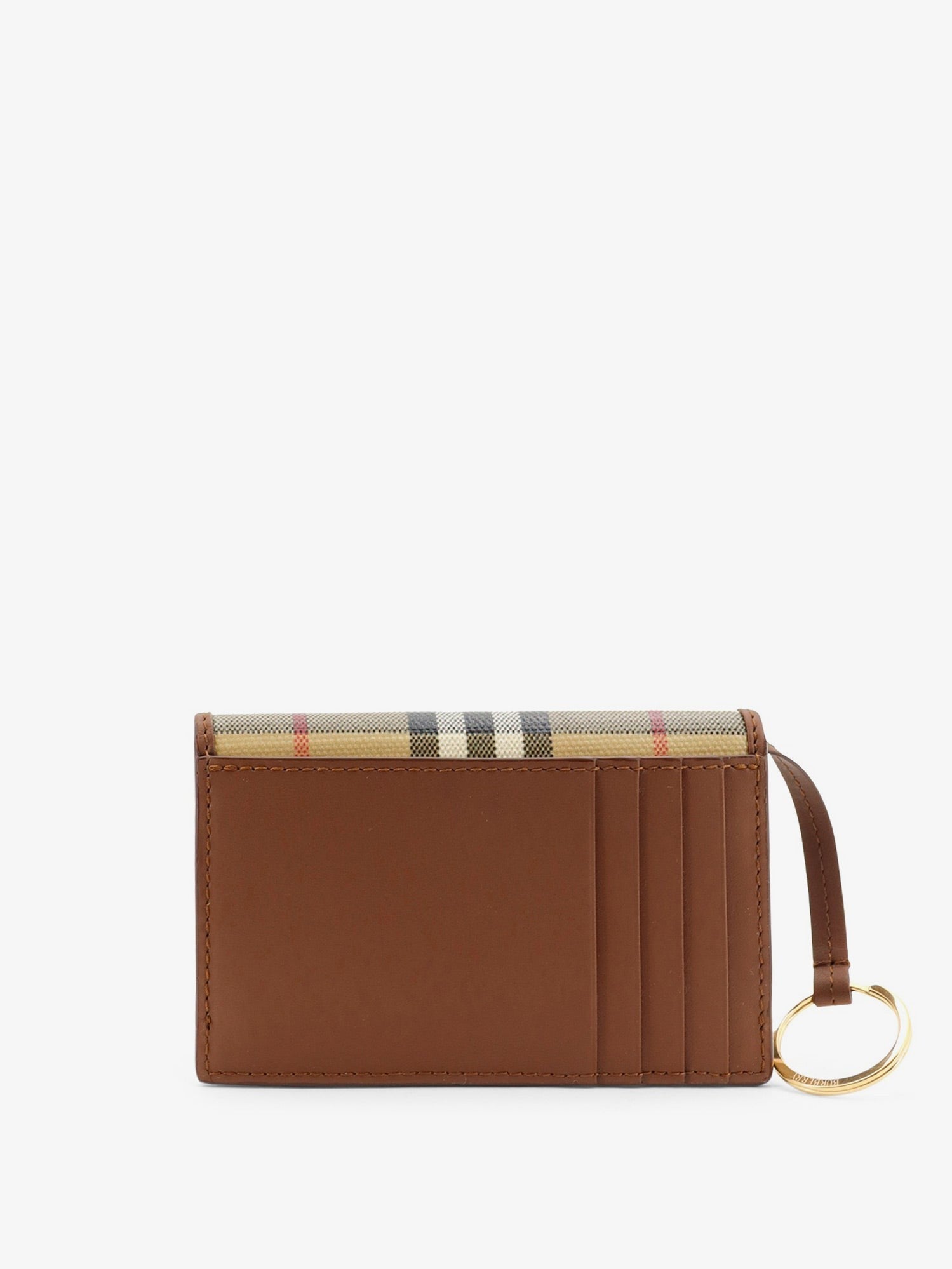 Burberry Women's Coated Canvas Wallet Beige
