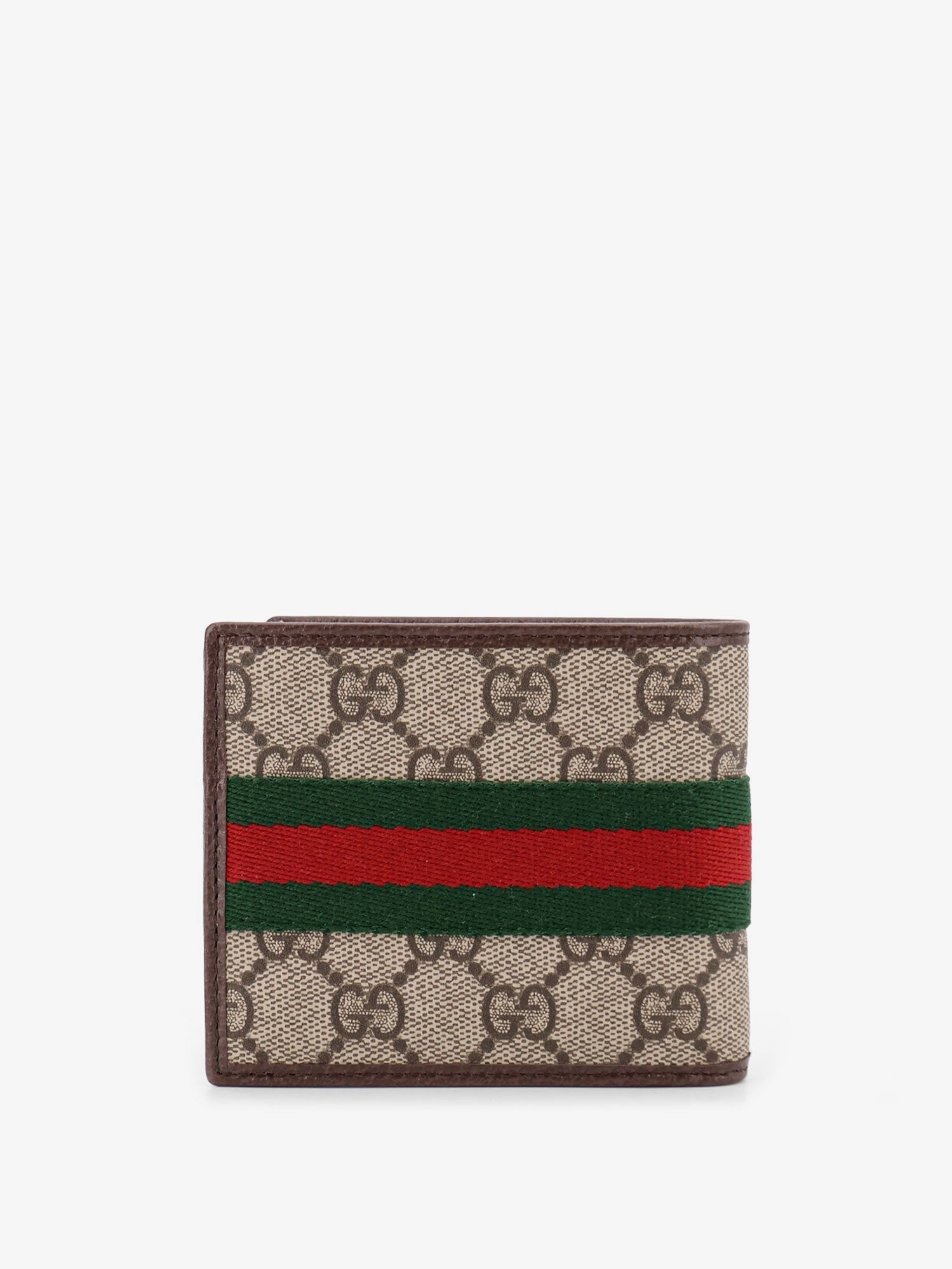 Gucci Men's Coated Canvas Wallet Beige