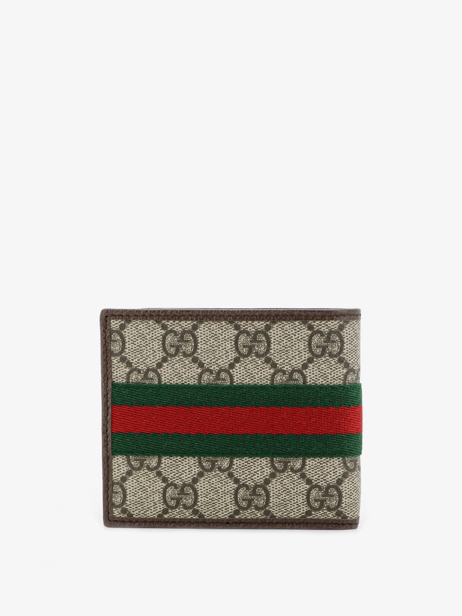 Gucci Men's Coated Canvas Wallet Beige