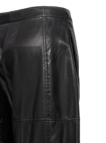 Jil Sander Coated Pants Black