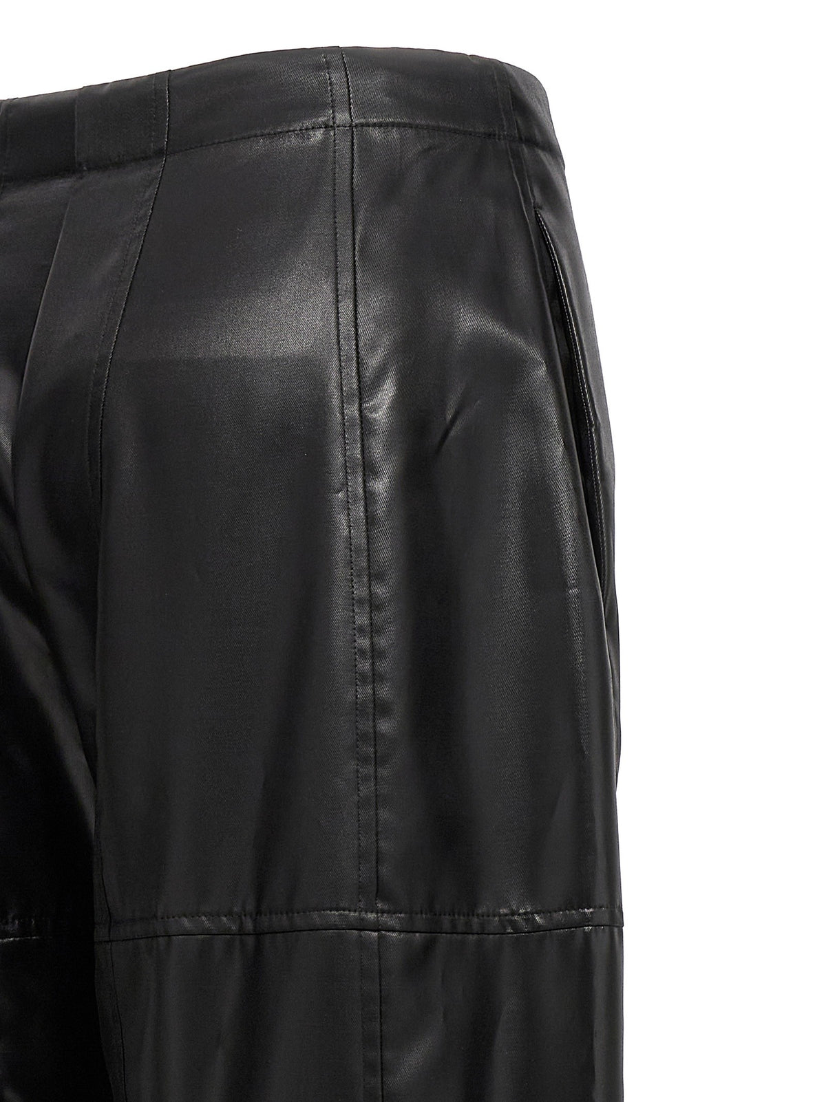 Jil Sander Coated Pants Black, view 4