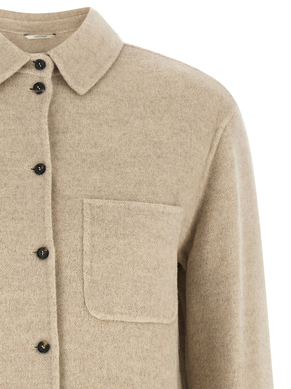 S MAX MARA Cobalto Overshirt Beige