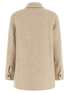 S MAX MARA Cobalto Overshirt Beige