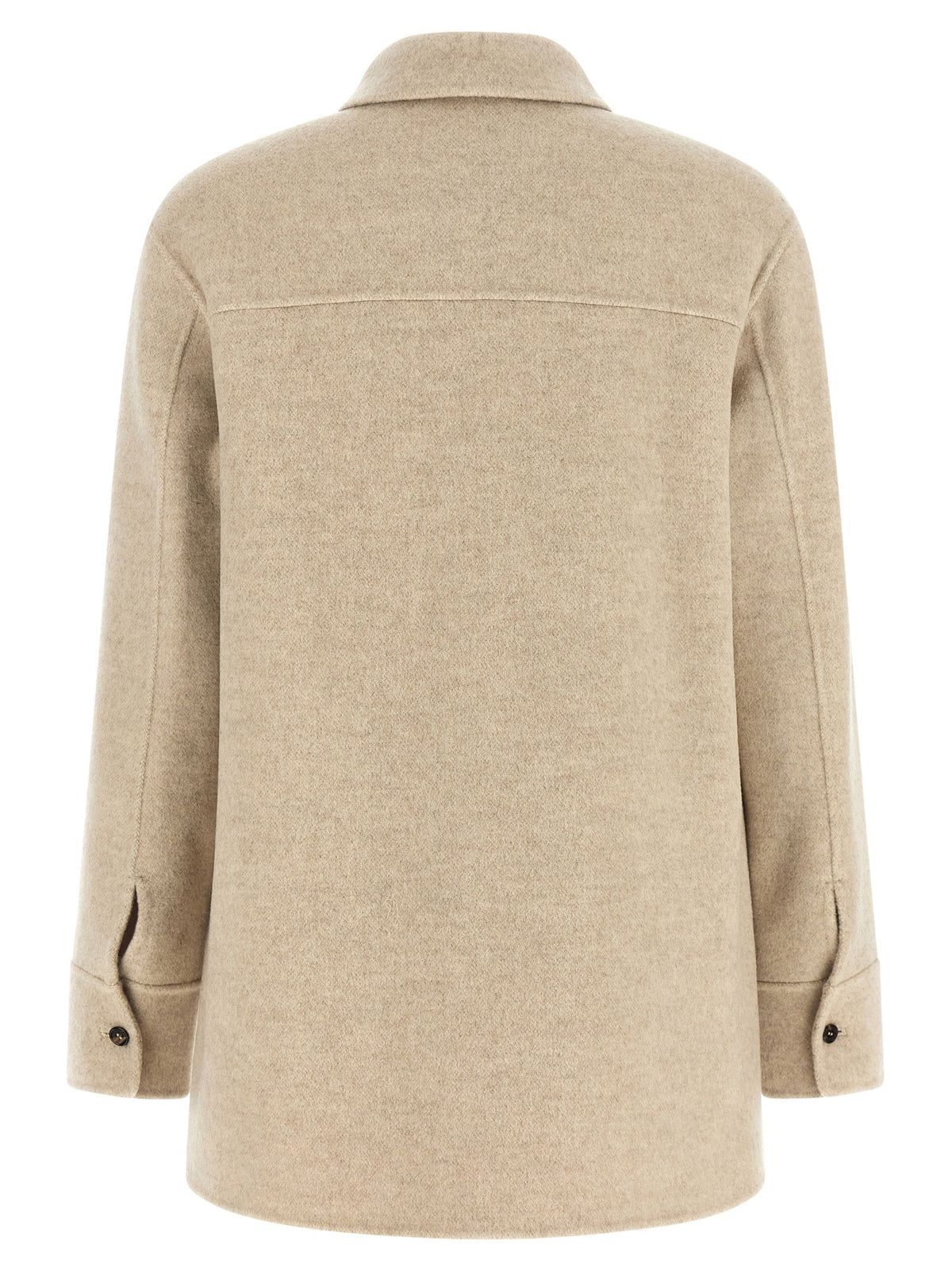 S MAX MARA Cobalto Overshirt Beige