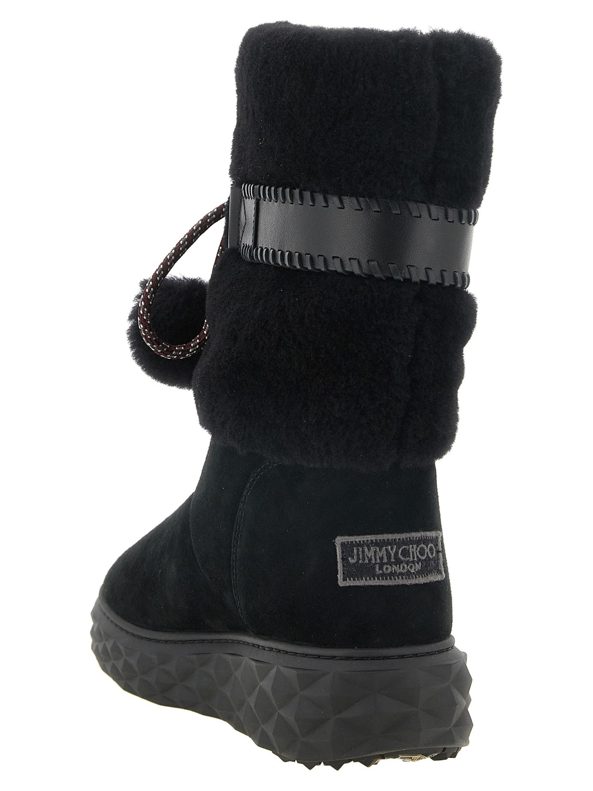 Jimmy Choo Cobi Ankle Boots Black, view 3