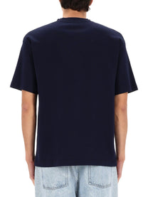 Drôle de Monsieur Men's Cocktail Shirt Blue