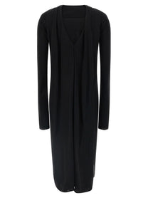 Toteme Cocoon Cape Dress Black