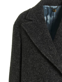 Maurizio Miri Cocoon Coat Grey