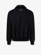 Balenciaga Men's Cocoon Down Jacket in Cotton Blend Black, view 2