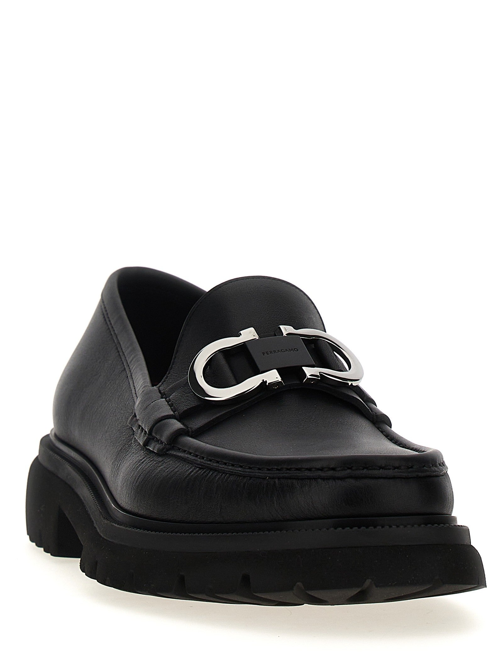 Ferragamo Cocoon Loafers Black