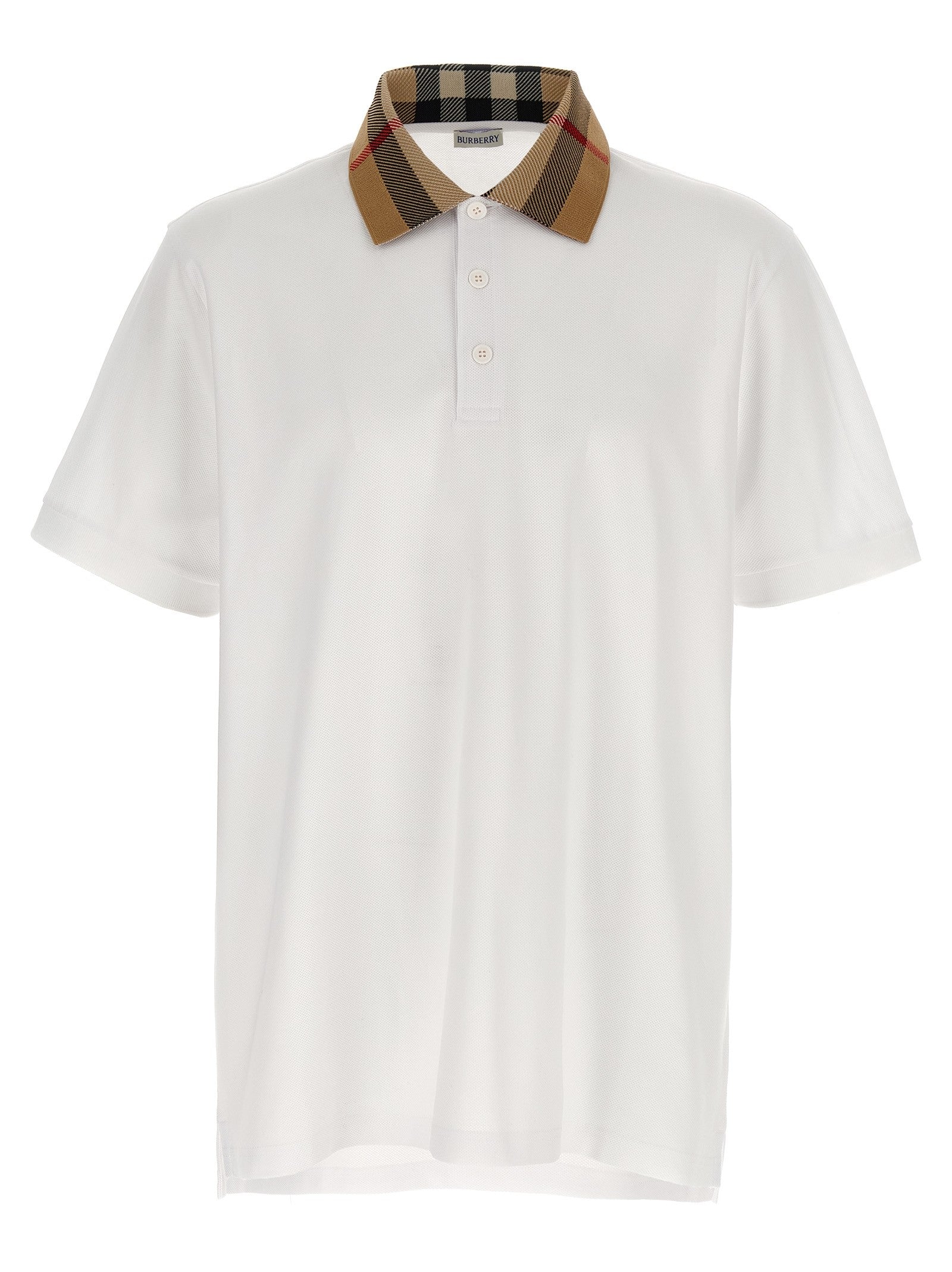 Burberry Cody Polo Shirt White