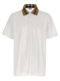 Burberry Cody Polo Shirt White