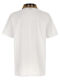 Burberry Cody Polo Shirt White