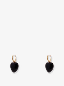 Valentino Women's Coeur Royal Metal Earrings Gold