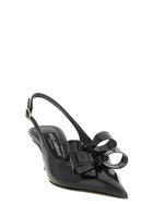 Dolce&amp;Gabbana Coeur Slingbacks Black