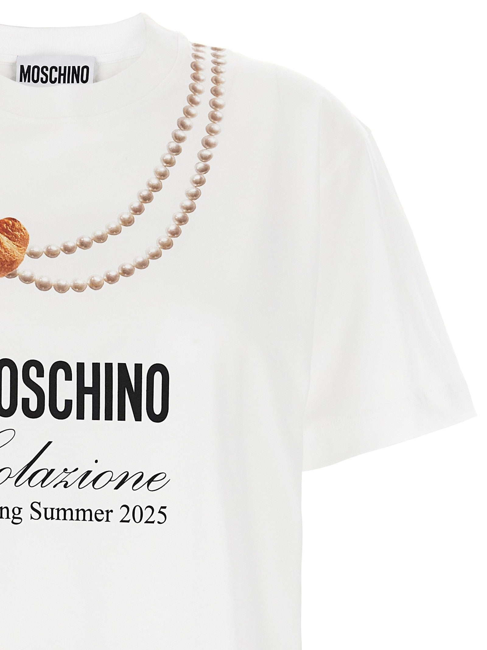 Moschino Colazione Shirt White
