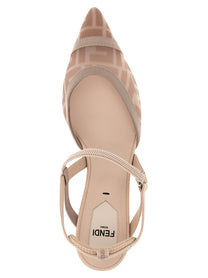 Fendi Colibrì Lite Slingback Blue