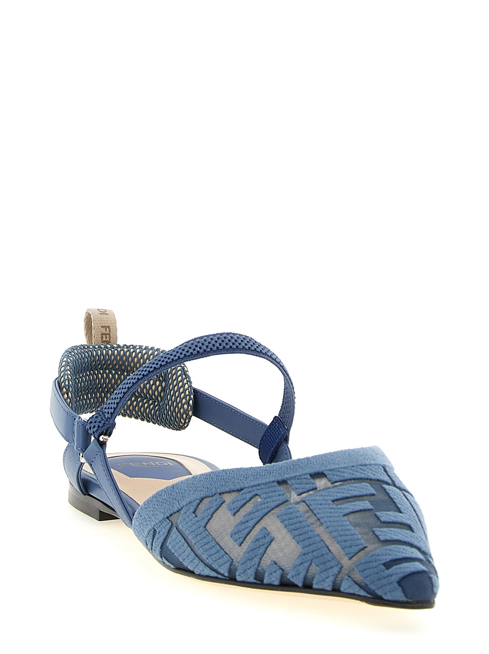 Fendi Colibrì Lite Slingback Blue
