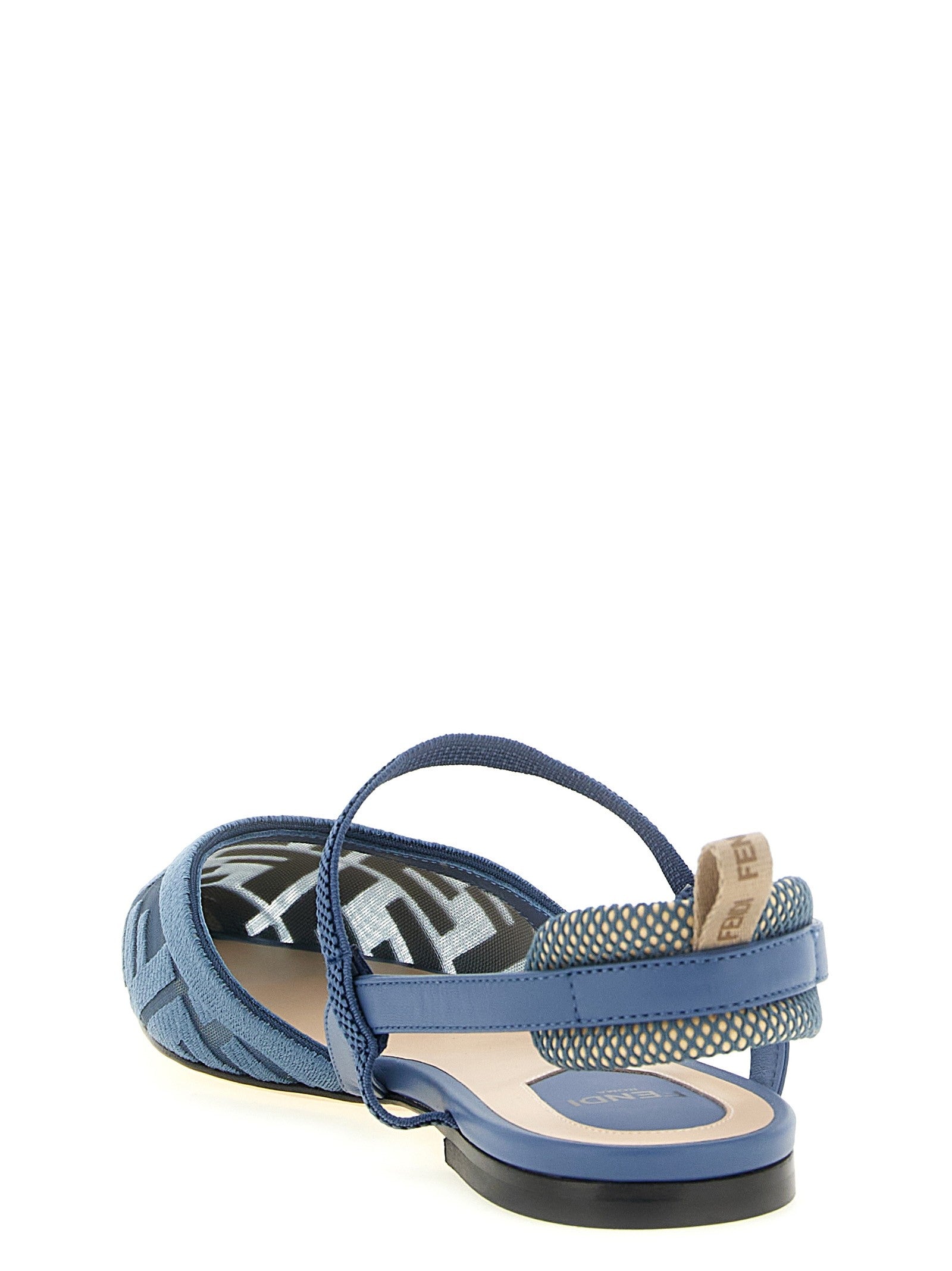 Fendi Colibrì Lite Slingback Blue