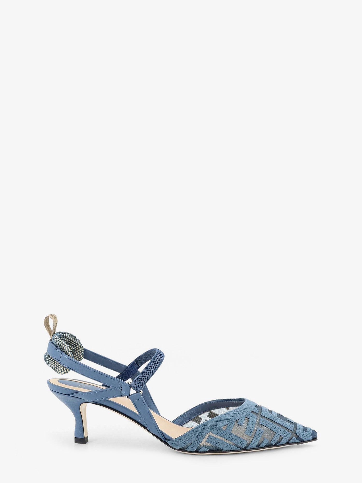 Fendi Women's Colibri Mesh Pump Blue