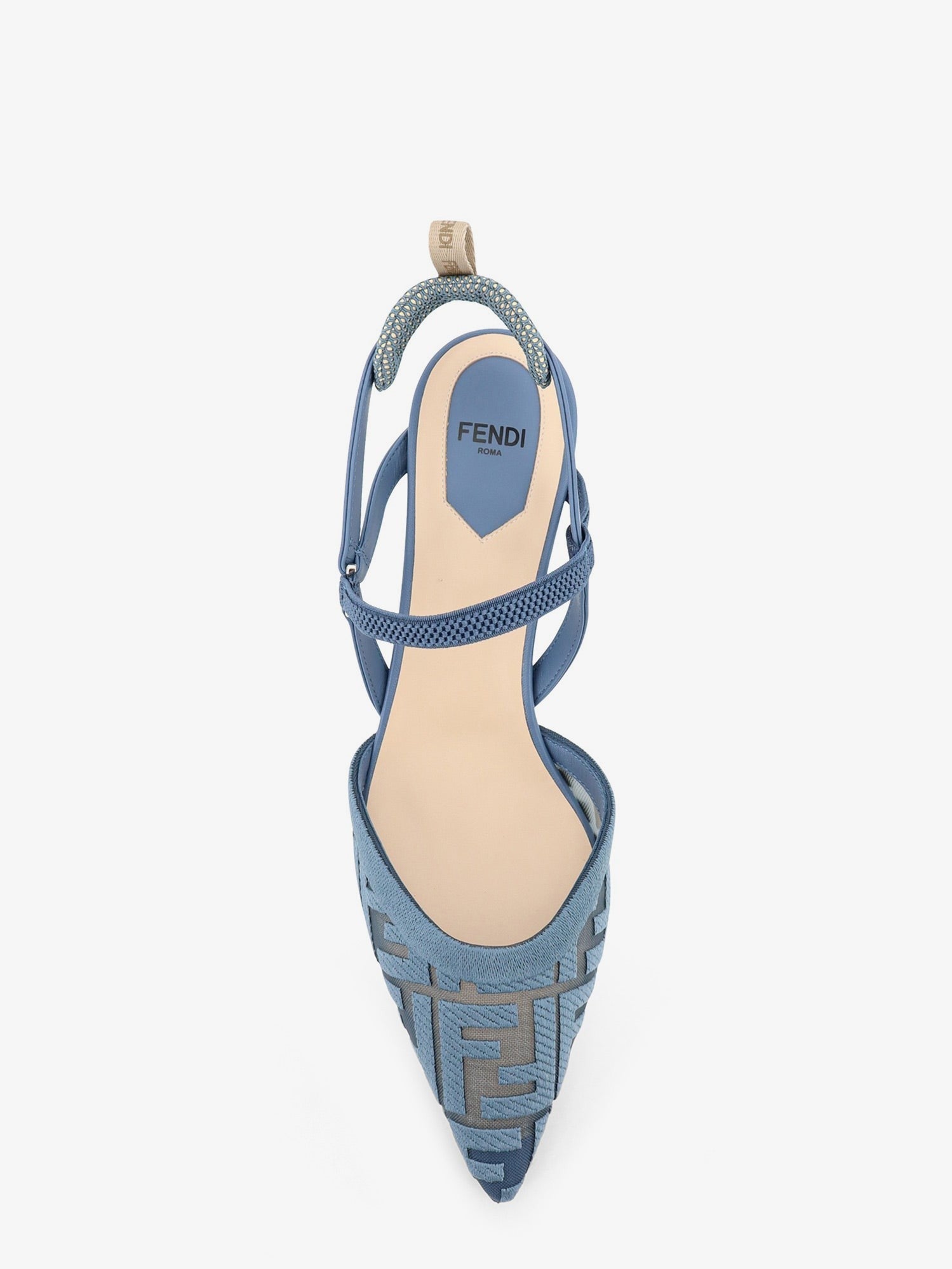 Fendi Women's Colibri Mesh Pump Blue