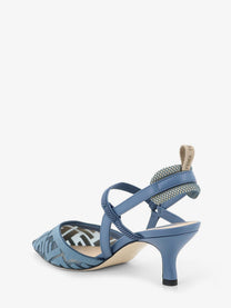 Fendi Women's Colibri Mesh Pump Blue