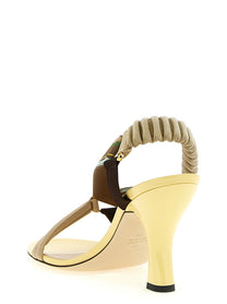 Fendi Colibrì Sandals Yellow