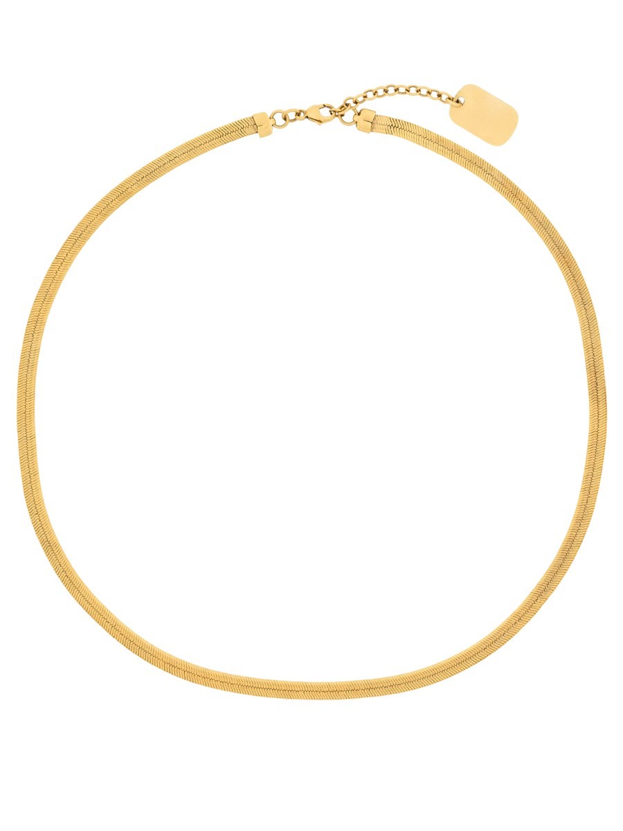 Saint Laurent Men's Collana Catena Gold