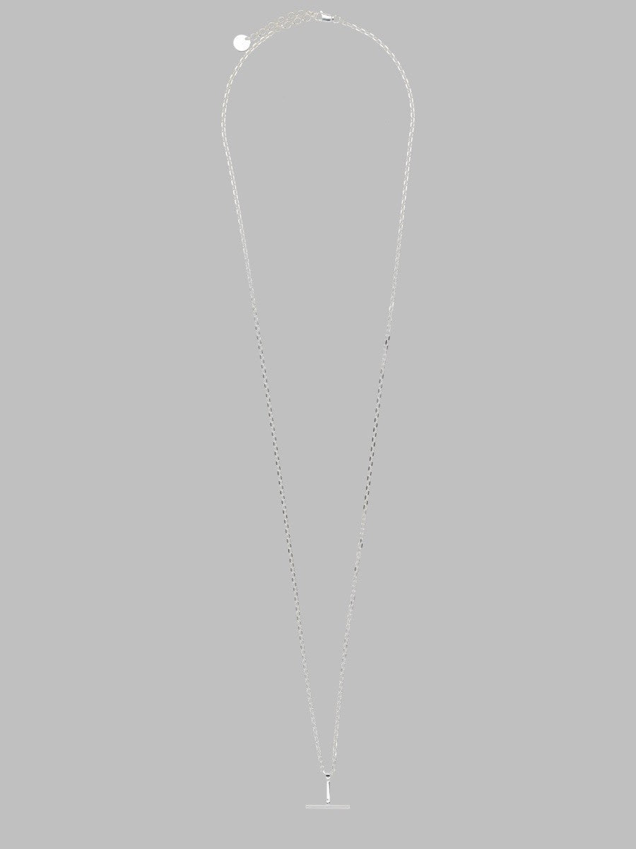 Tom Ford Men's Collana Ciondolo in Argento Silver