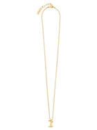 Saint Laurent Women's Cassandre Necklace Gold