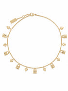 Chloé Women's Chloé Mini Paddington Necklace Gold, view 2