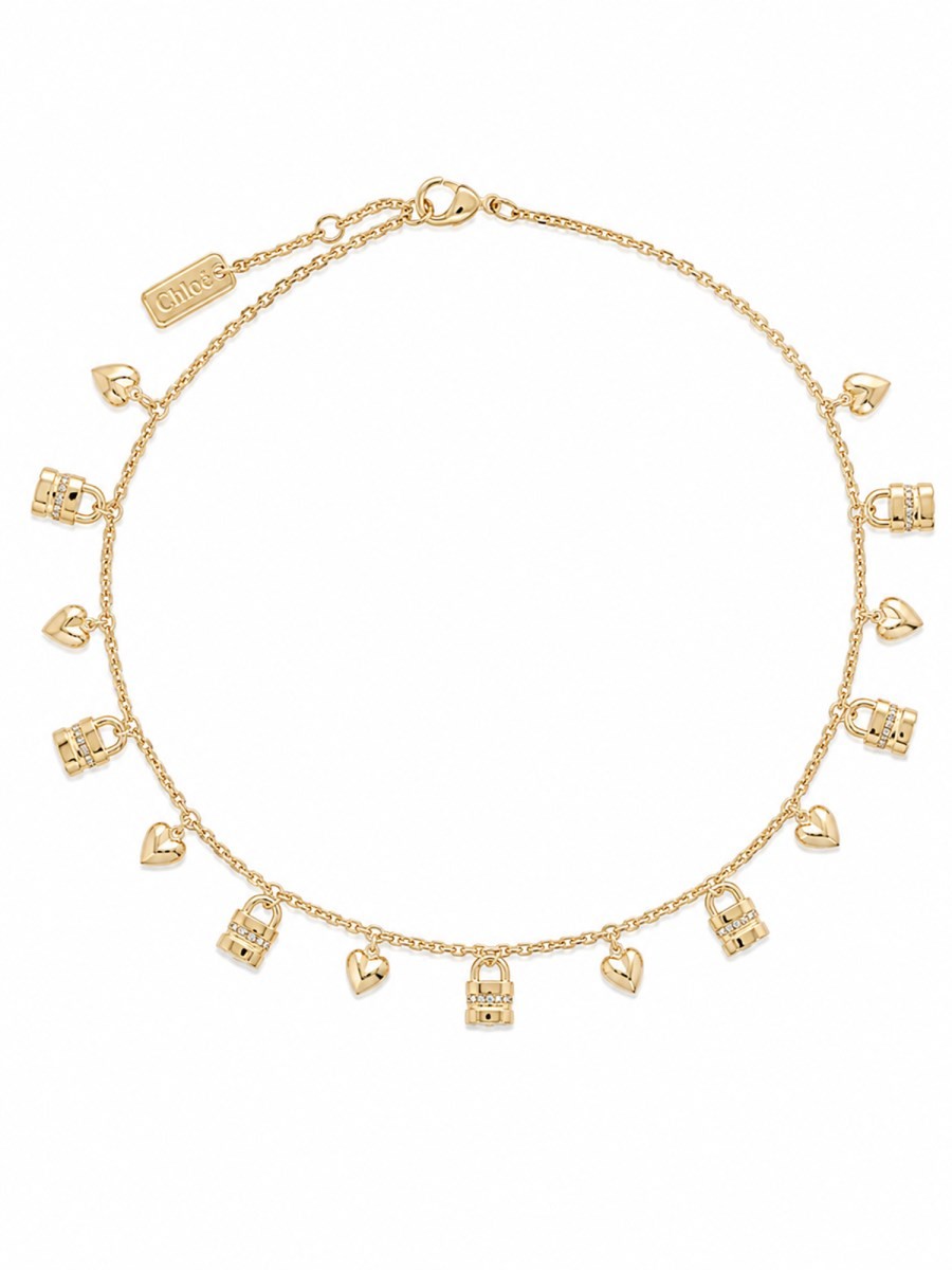 Chloé Women's Collana Chloé Mini Paddington Gold
