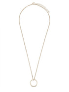 MM6 Maison Margiela Women's Necklace with Pendant AD Ring Numeric Signature Silver