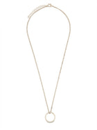 MM6 Maison Margiela Women's Necklace with Pendant AD Ring Numeric Signature Silver, view 2