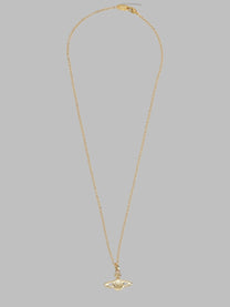 Vivienne Westwood Women's Collana Con Ciondolo Orb Mini Bas Relief Gold
