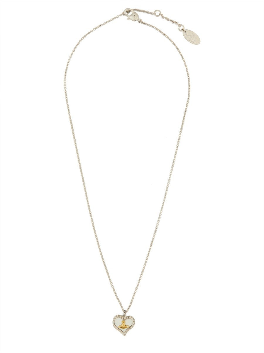 Vivienne Westwood Women's Collana Con Ciondolo Petra Multicolor