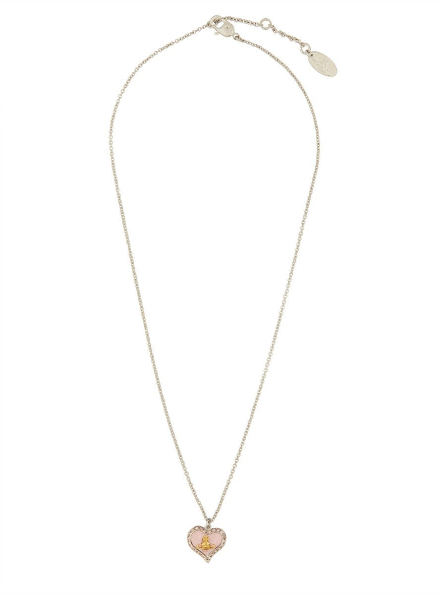 Vivienne Westwood Women's Collana Con Ciondolo Petra Gold