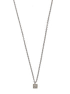 Fendi Men's Fendi Faces Necklace Silver