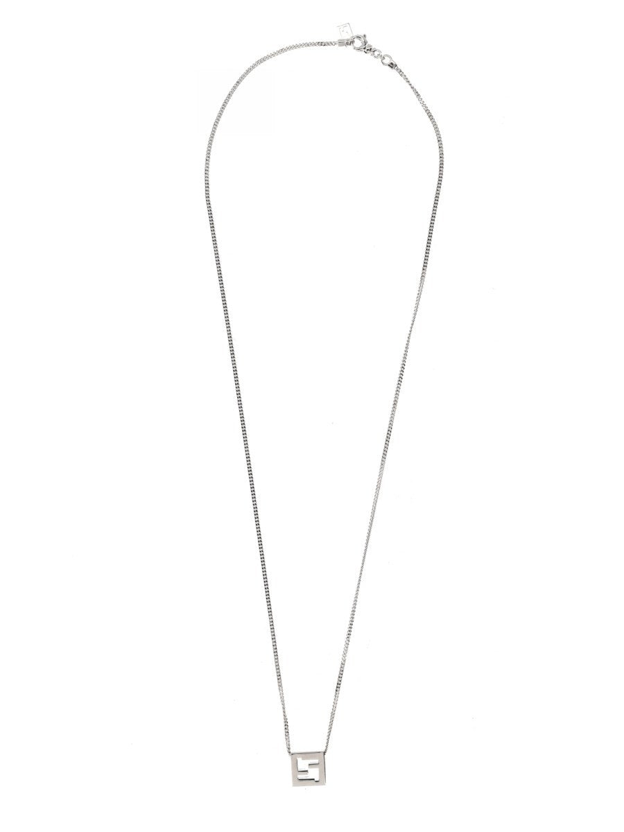 Fendi Men's Collana Silver
