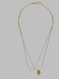 Isabel Marant Women's Collana Imala Con Doppio Pendente Gold