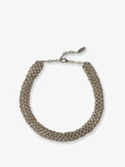 Brunello Cucinelli Women's Silver Sterling FUME' Necklace