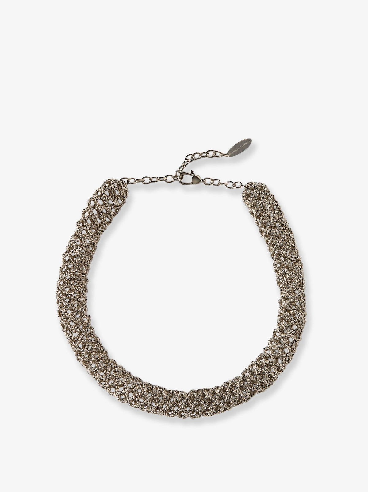 Brunello Cucinelli Women's Silver Sterling FUME' Necklace