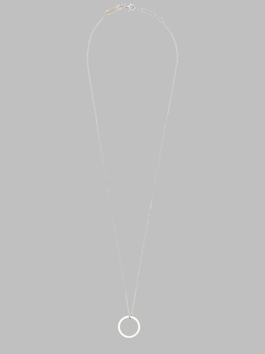 Maison Margiela Unisex Collana Numeric Silver