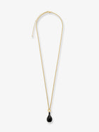 Toteme Women's Onix Drop Necklace Black