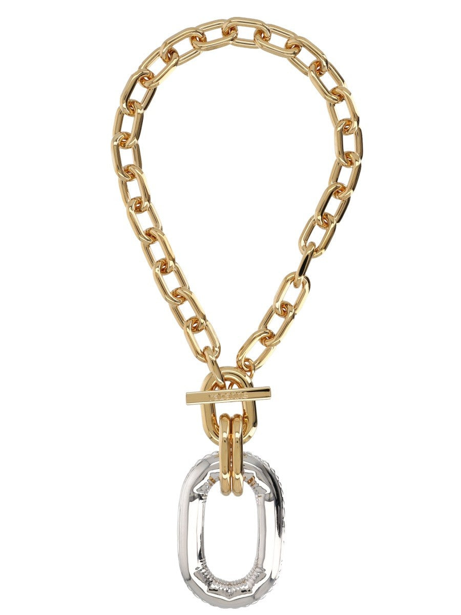 Rabanne Women's Collana XL Link Gold