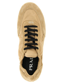Prada Collapse Sneakers Beige